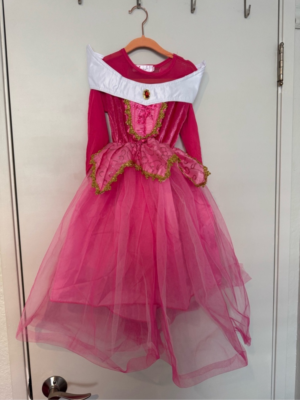Aurora Costume for Kids – Sleeping Beauty Hot Pink Dress